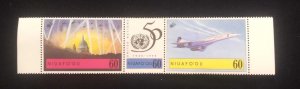 O) 1995 UNITED NATIONS - NIUAFO OU, PLANE, MNH