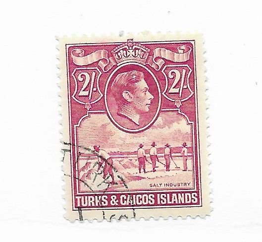 Turks & Caicos #87 Used CAT VALUE $17.00