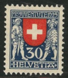 Switzerland Scott B36 1925 semipostal  stamp MH* 