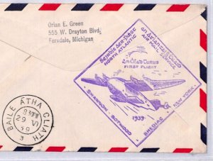 Canada NEWFOUNDLAND Air Mail FIRST FLIGHT Cover Botwood IRELAND Dublin 1939 YN61