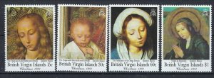 British Virgin Is 731-34 MNH 1991 Christmas