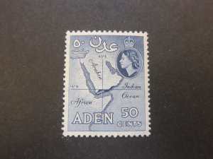 Aden 1958 Sc 53a Perf.12X13.5 MNH