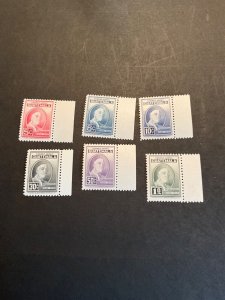 Stamps Guatemala Scott #C151-6 never hinged