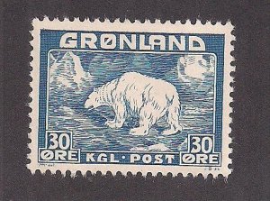 GREENLAND SC# 7  VF/MOG