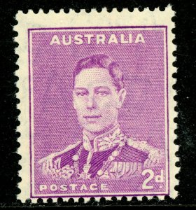 British 1941 New Zealand 2p Violet Type 2  Scott #182B Mint V617