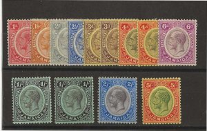 Jamaica Sc #61-73 set of 13 OG VF