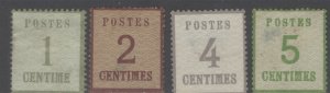 France Scott N1-4 mint