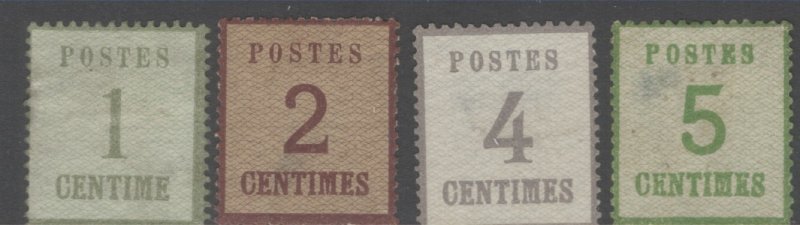 France Scott N1-4 mint