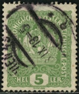 AUSTRIA - SC #146 - USED - 1916 - Austria504DM01