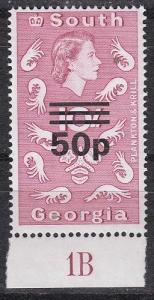 South Georgia Scott 30 Mint NH (Catalog Value $25.00)