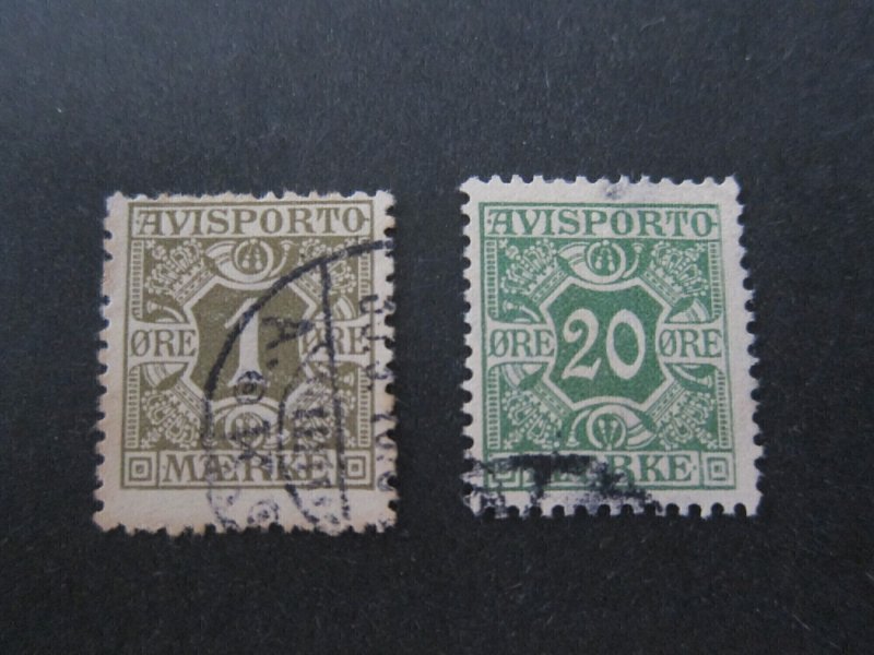 Denmark 1907 p1,5 FU