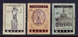 Macao - Scott #365-367 - MH - See description - SCV $45