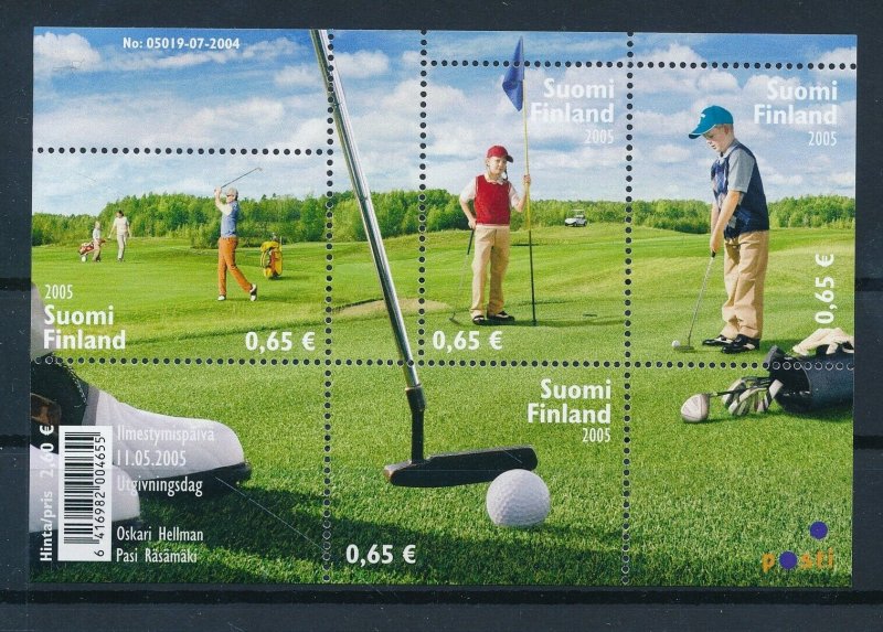 [I2659] Finland 2005 Golf good sheet very fine MNH 