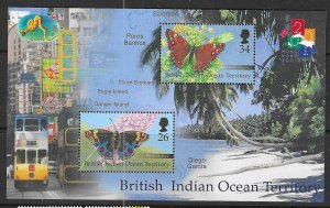 BRITISH INDIAN OCEAN TERR SGMS246 2000 HONG KONG 2001 MNH