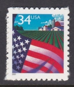 3470 Flag Over Farm MNH