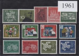 Germany 1961 Year Set  Mint NH