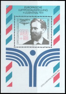 Germany #B713  MNH - Otto Lilienthals 1st Glider Flight (1991)