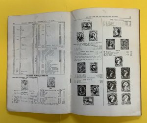 1932 Stanley Gibbons Inc. Descriptive & Illustrated Price List of U.S & B.N.A.