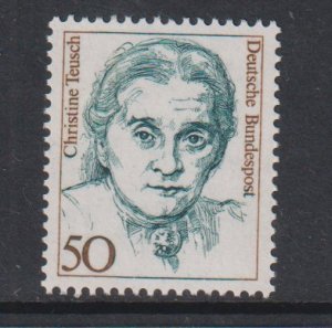 Germany   #1480  MNH  1986   Famous German Women 50pf