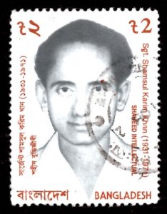 Bangladesh TK.2/- Shamsul Karim Khan, Martyred 2000 Sc.627d Used (#1)