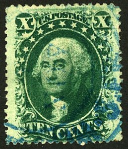 U.S. #31 USED BLUE CANCEL