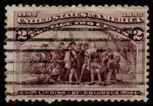 US Stamps #231 USED COLOMBIAN ISSUE