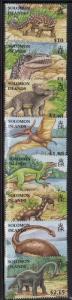 Solomon Islands 1062-69 Dinosaurs Mint NH