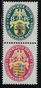 Germany Scott # B24, B25, mint hr, se-tenant, Mi # S50