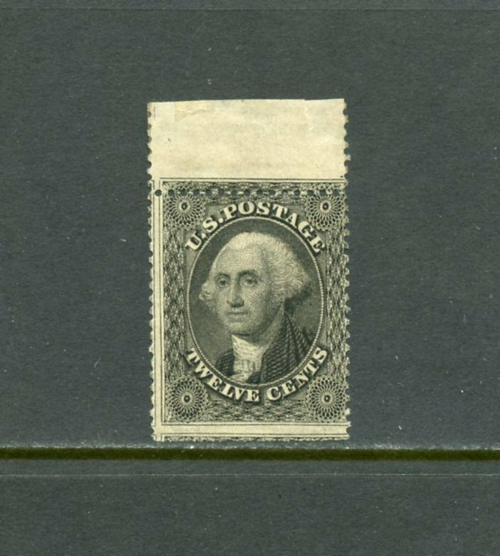 UNITED STATES SC#36 TOP MARGIN COPY FULL OG CRISP COLOR