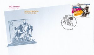 Canada Scott 2161 FDC - World Lacrosse Championships