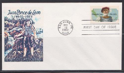 2024 Ponce de Leon Unaddressed FDC