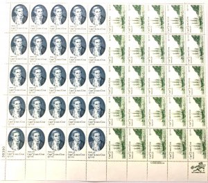 US SCOTT 1732-33  CAPTAIN  COOK  13 CENT   SHEET   MNH