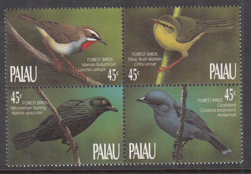 Palau 234a Birds MNH VF