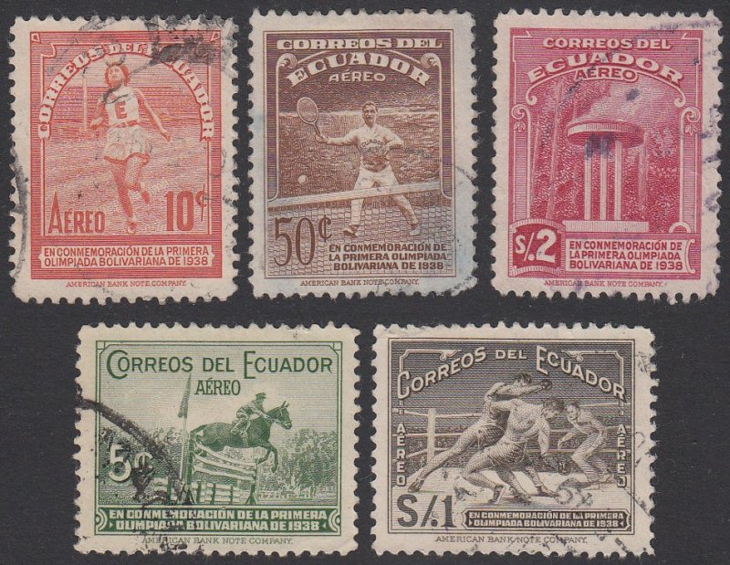 Ecuador C65-C69 Used CV $2.30