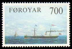 Faroe Islands #90-92, Complete Set(3), 1983, Ships, Never Hinged