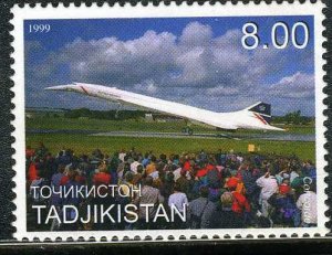 Tajikistan 1999 CONCORDE 1 value Perforated Mint (NH)