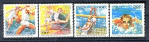 Brazil 1996 MNH Stamps Scott 2586-2589 Sport Olympic Games Volleyball Marathon