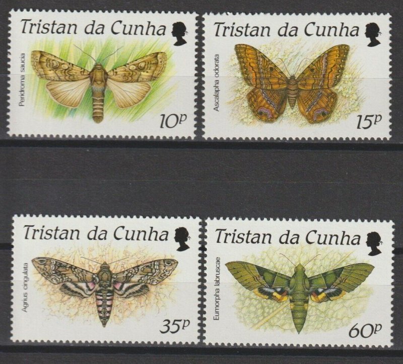 TRISTAN DA CUNHA 1990 SG 490/493 MNH