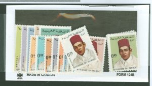 Morocco #169/188 Mint (NH) Single (Complete Set)