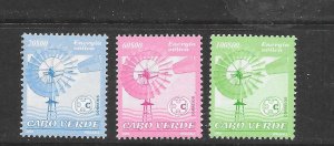 CAPE VERDE #823-5 WINDMILLS MNH