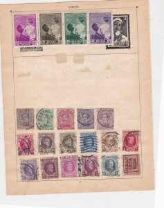 belgium stamps page ref 18358