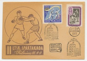 Postcard / Postmark Soviet Union 1974 Boxing