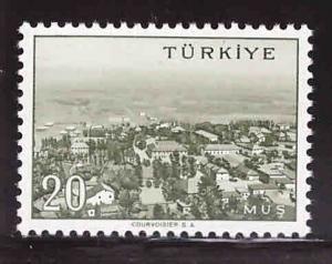 TURKEY Scott 1406 MNH** 32.5x22mm stamp