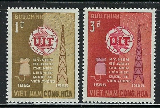 South Vietnam 253-54 MNH 1965 set (fe7092)