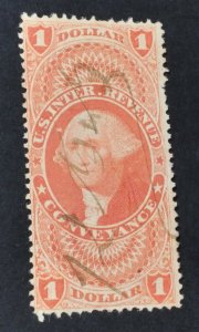 US Scott #R66c   VF Used. CV $27.50 / Price $10  + $1 shipping