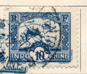 Indo China 1931-34 Early Issue Fine Used 10c. 140135