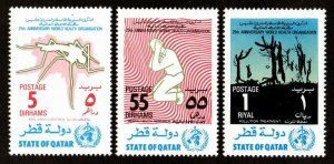 Qatar #344-346 MNH