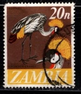 Zambia - #46 Crowned Cranes - Used
