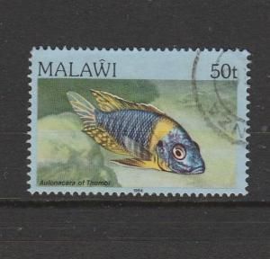 Malawi 1984 Fish Defs 50t FU SG 698