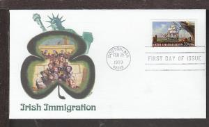 US 3286 Irish Immigration 1999 Fleetwood U/A FDC O732